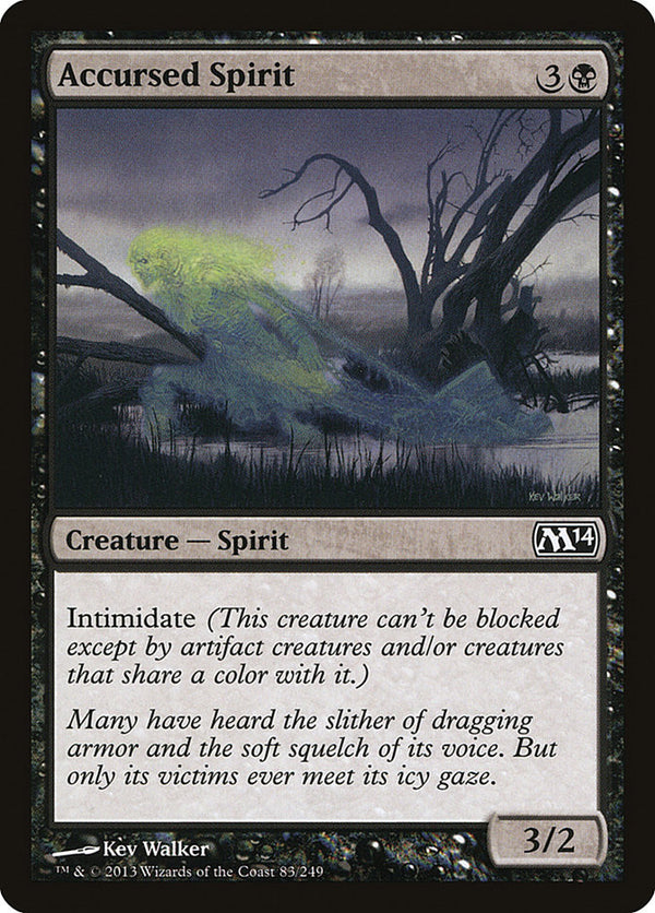 Accursed Spirit - Magic: The Gathering