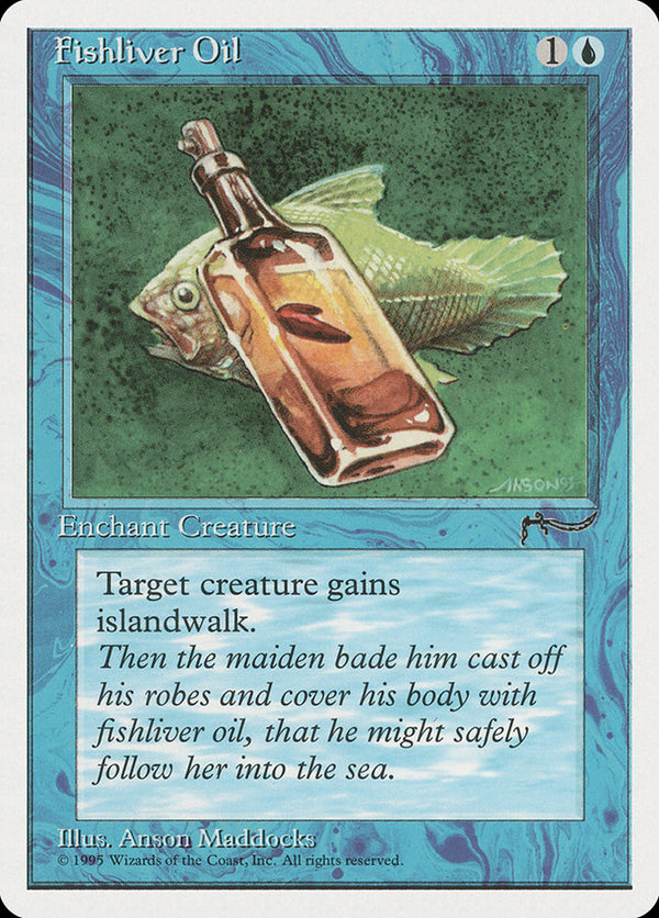 Fishliver Oil - Magic: The Gathering