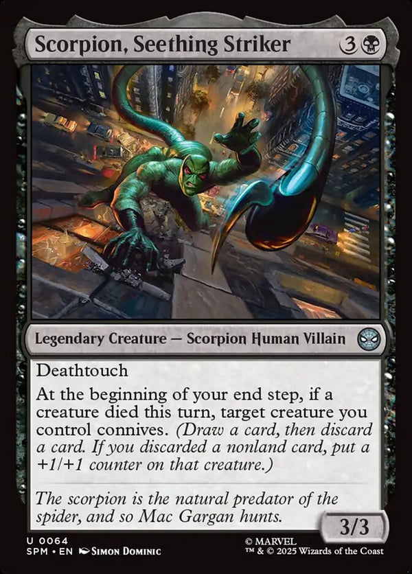 Scorpion, Seething Striker - Magic: The Gathering