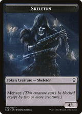 Skeleton Token - Magic: The Gathering