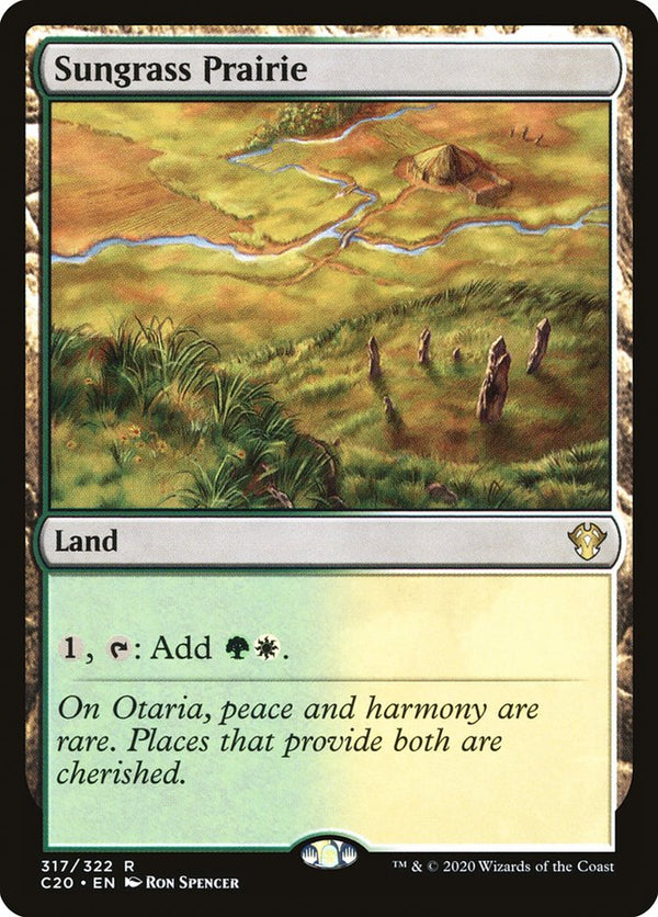 Sungrass Prairie - Magic: The Gathering