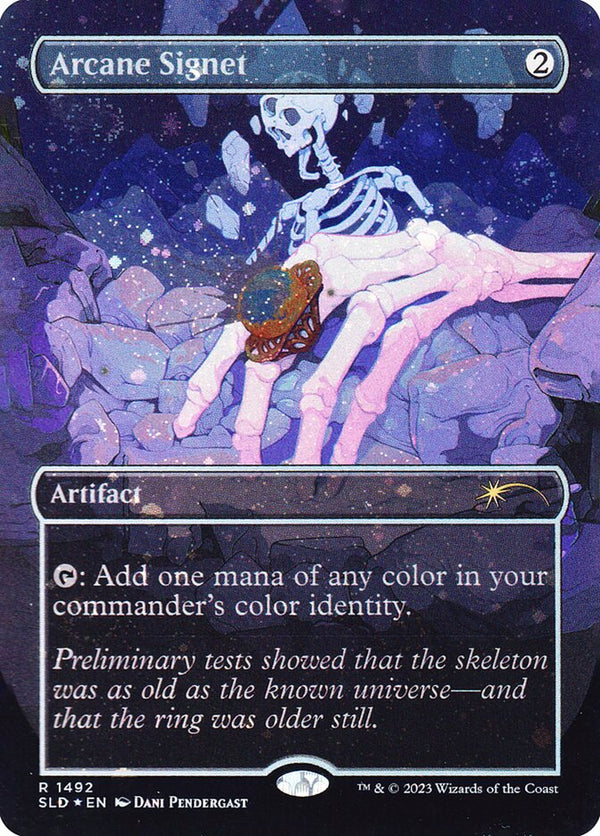 Arcane Signet (1492) (Galaxy Foil) - Magic: The Gathering