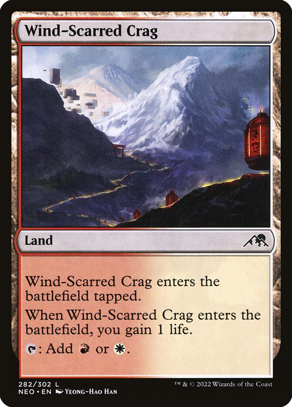 Wind-Scarred Crag - Magic: The Gathering