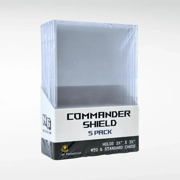 Nerd Gear - Commander Shield - 5 Pack