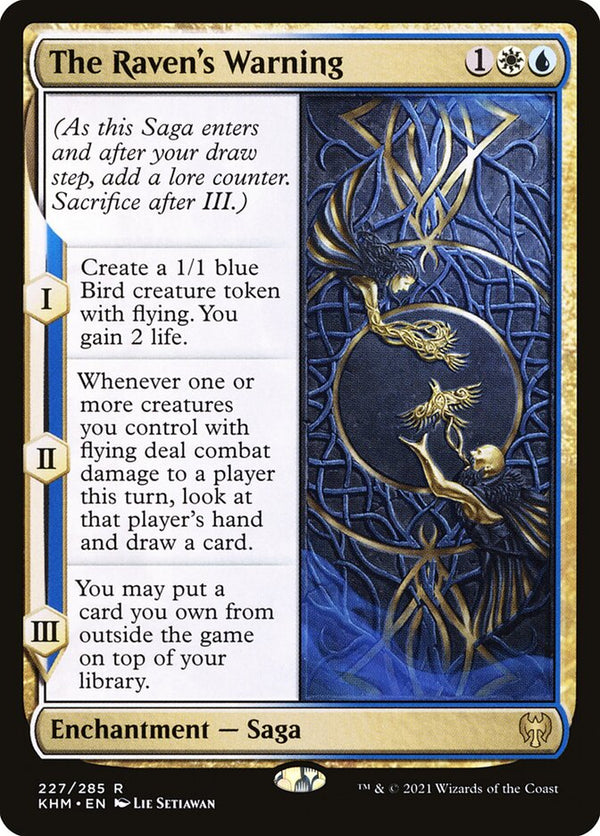 The Raven's Warning - Magic: The Gathering