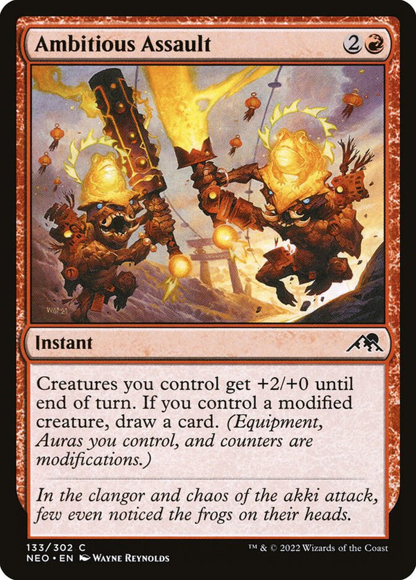 Ambitious Assault - Magic: The Gathering