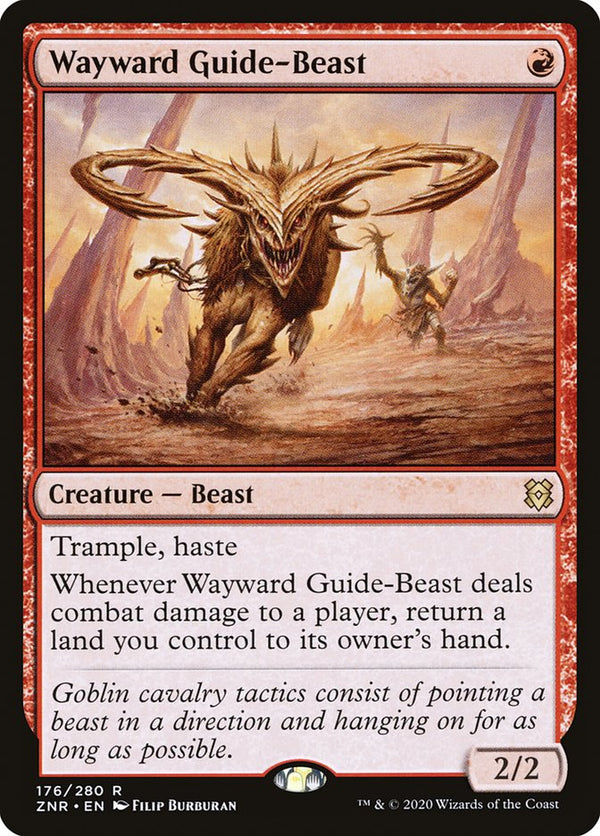 Wayward Guide-Beast - Magic: The Gathering