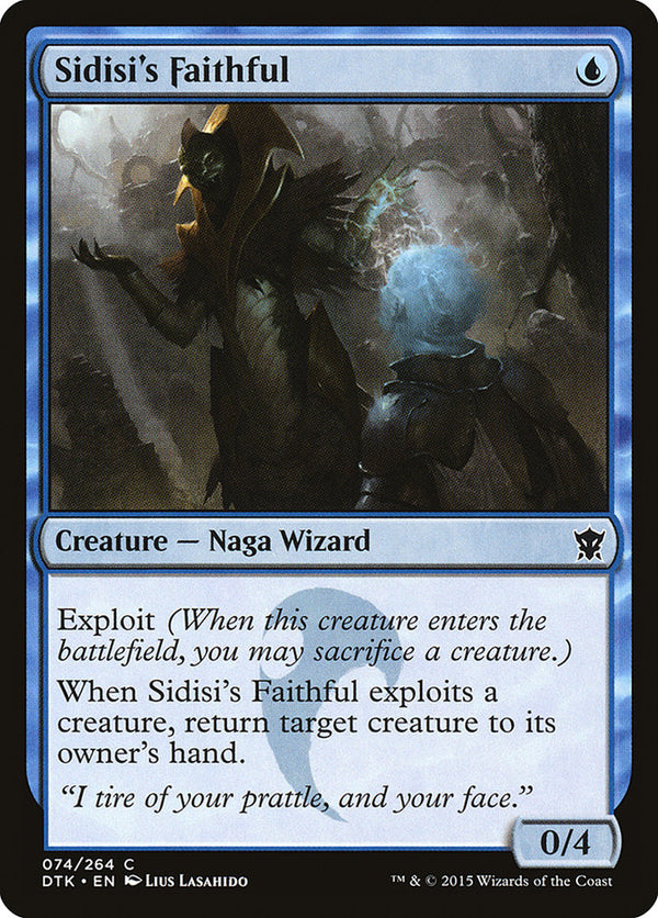 Sidisi's Faithful - Magic: The Gathering