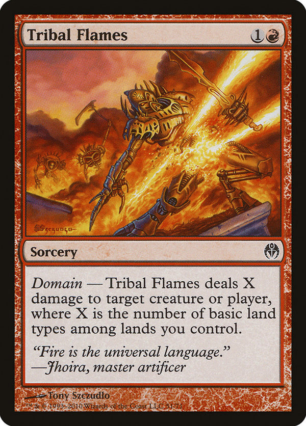 Tribal Flames - Magic: The Gathering