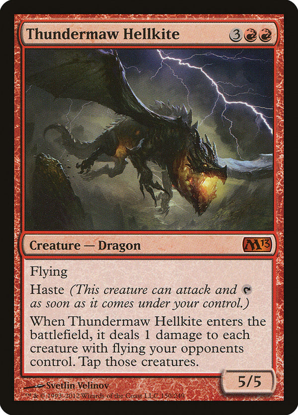 Thundermaw Hellkite - Magic: The Gathering