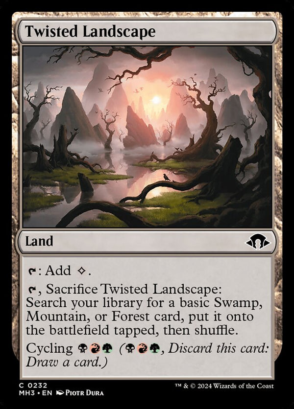 Twisted Landscape - Magic: The Gathering