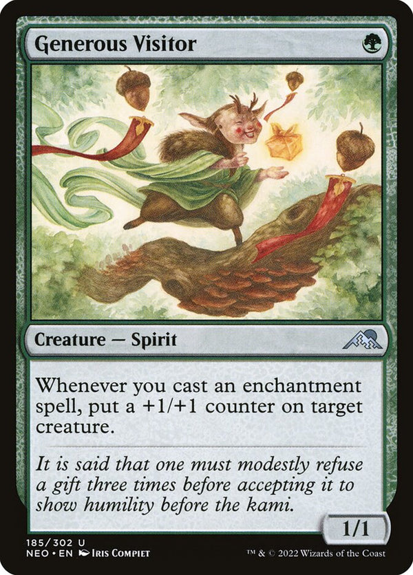 Generous Visitor - Magic: The Gathering