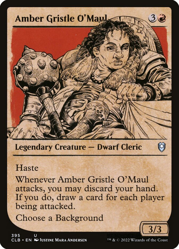 Amber Gristle O'Maul (Showcase) - Magic: The Gathering