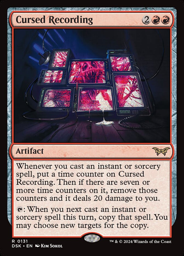 Cursed Recording (0131) - Magic: The Gathering