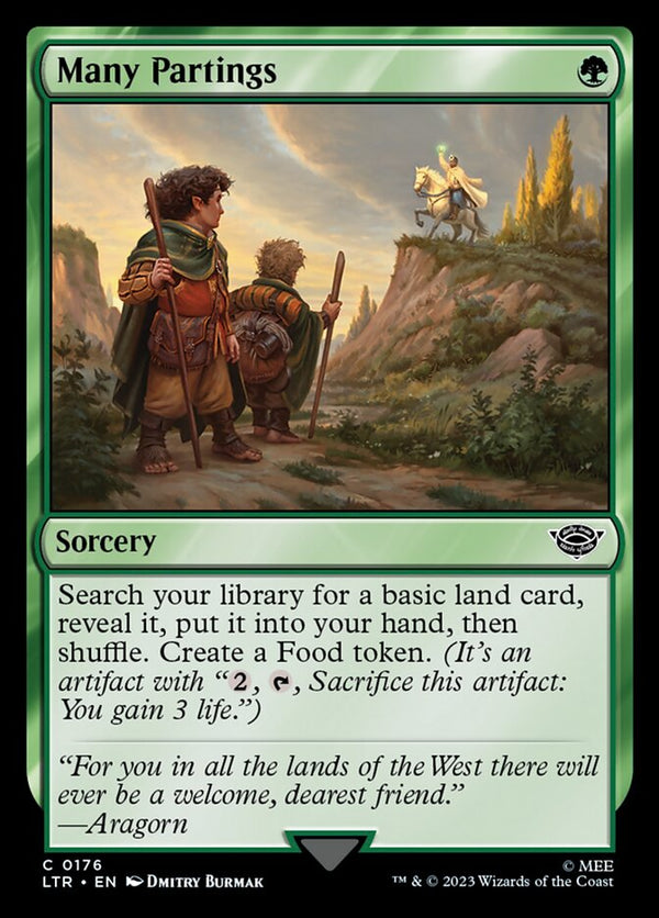 Many Partings - Magic: The Gathering