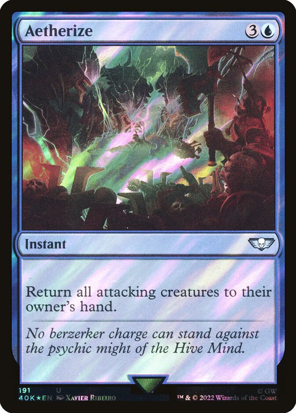 Aetherize (Surge Foil) - Magic: The Gathering