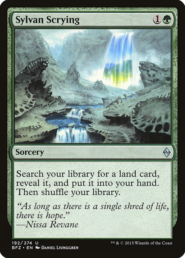 Sylvan Scrying - Magic: The Gathering