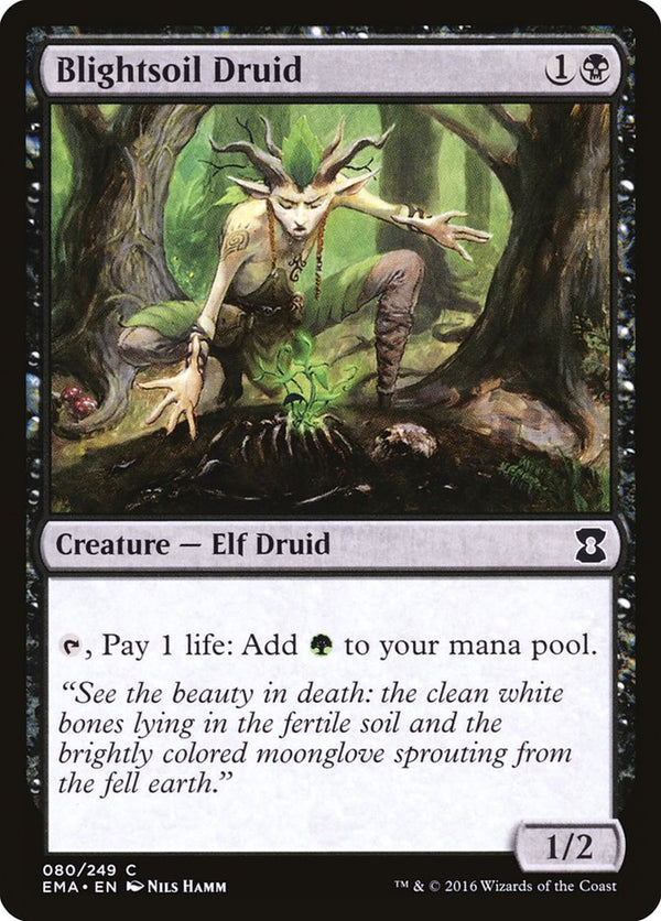 Blightsoil Druid - Magic: The Gathering