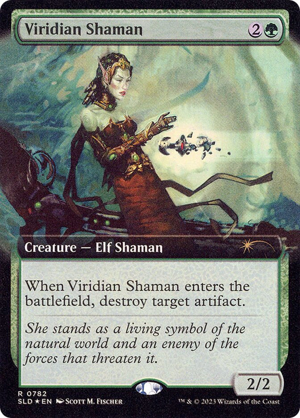 Viridian Shaman (Extended Art) - Magic: The Gathering