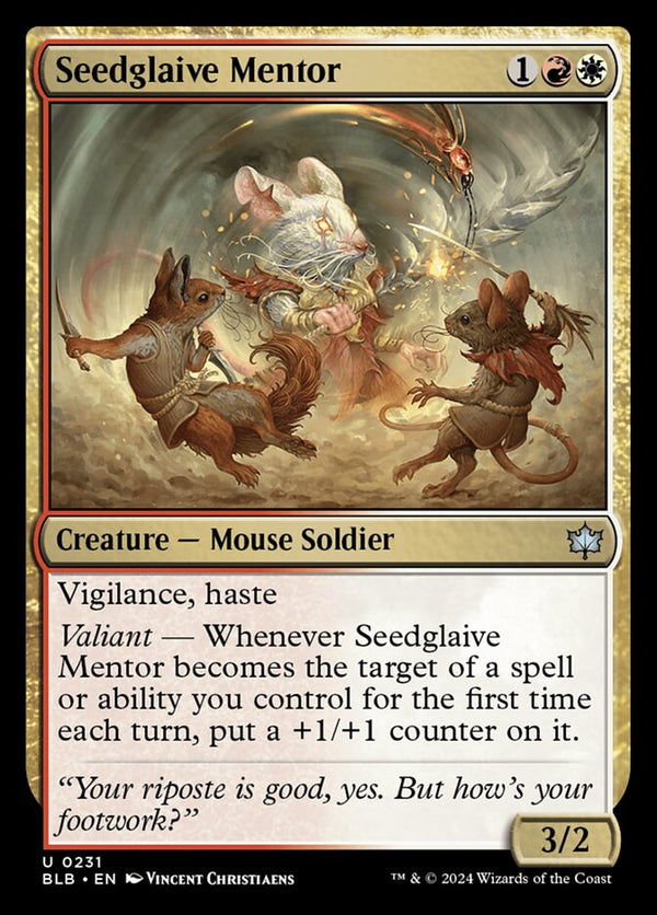 Seedglaive Mentor - Magic: The Gathering