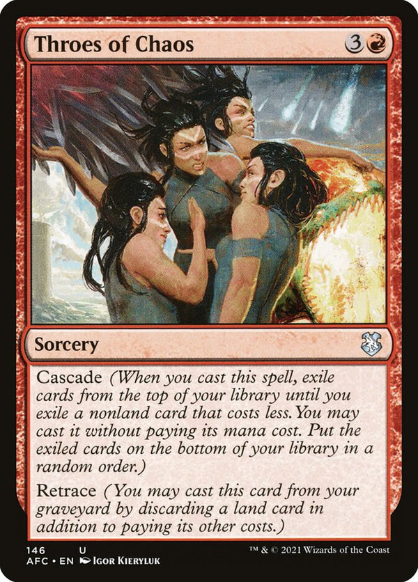 Throes of Chaos - Magic: The Gathering