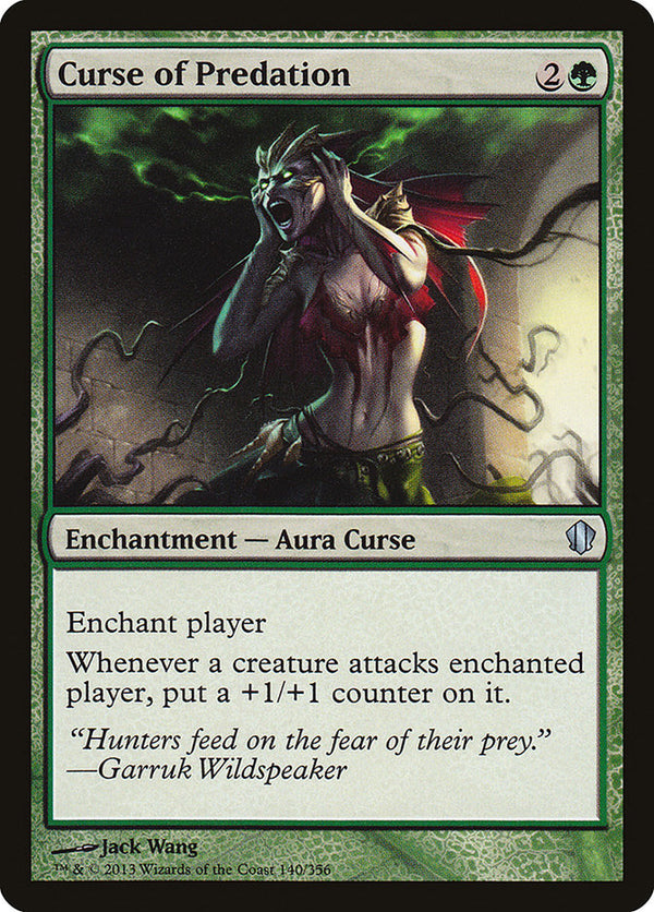 Curse of Predation - Magic: The Gathering