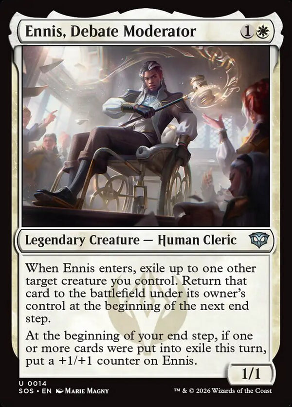Ennis, Debate Moderator - Magic: The Gathering