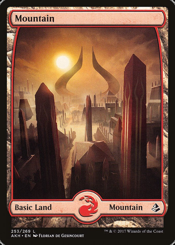 Mountain (253) - Full Art - Magic: The Gathering