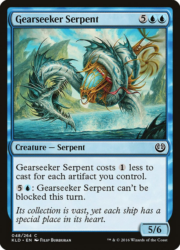 Gearseeker Serpent - Magic: The Gathering
