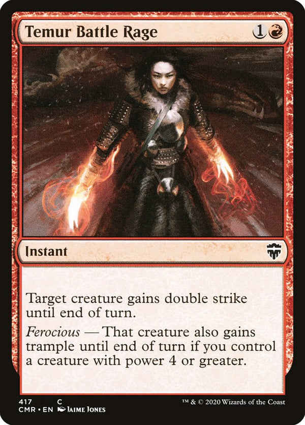 Temur Battle Rage - Magic: The Gathering