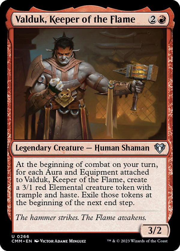 Valduk, Keeper of the Flame - Magic: The Gathering