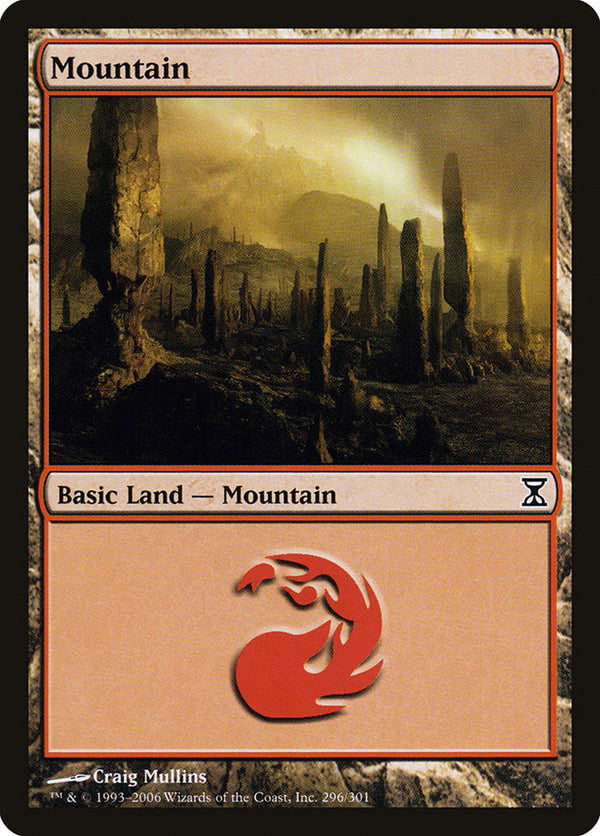 Mountain (296) - Magic: The Gathering
