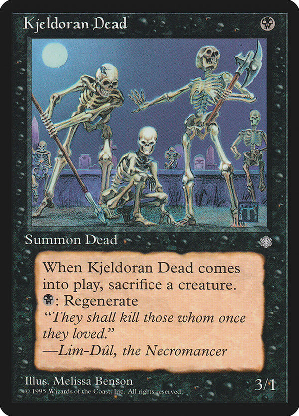 Kjeldoran Dead - Magic: The Gathering