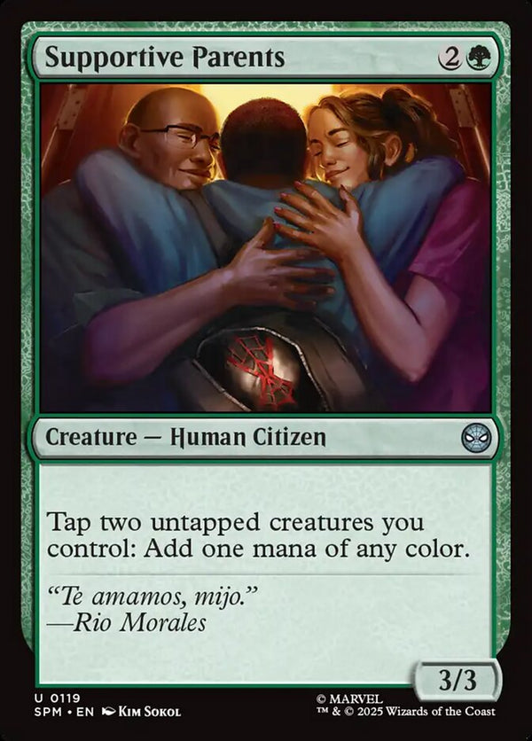 Supportive Parents - Magic: The Gathering