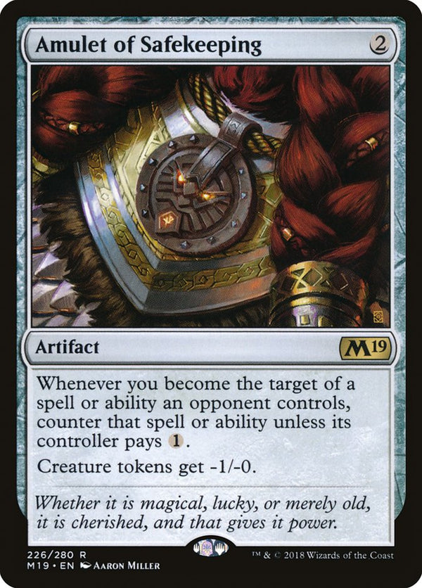 Amulet of Safekeeping - Magic: The Gathering