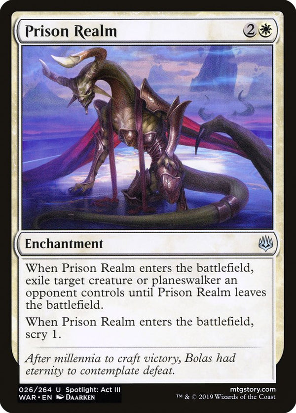 Prison Realm - Magic: The Gathering