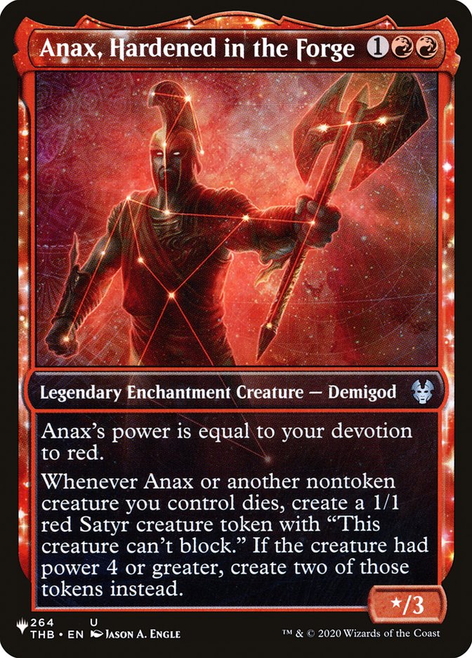 Anax, Hardened in the Forge (Showcase)
