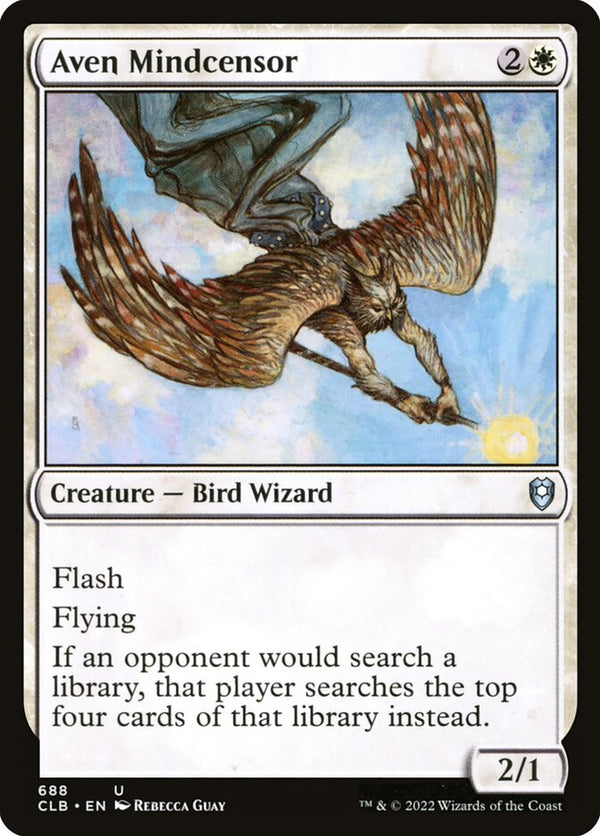 Aven Mindcensor - Magic: The Gathering