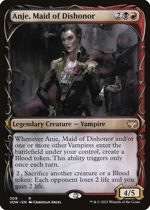 Anje, Maid of Dishonor (Showcase) - Magic: The Gathering