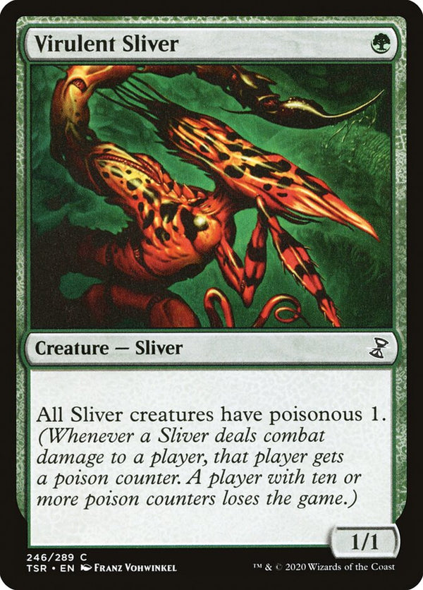 Virulent Sliver - Magic: The Gathering