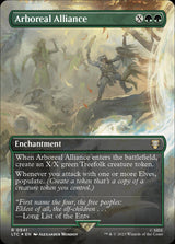Arboreal Alliance (Borderless) (Surge Foil) - Magic: The Gathering