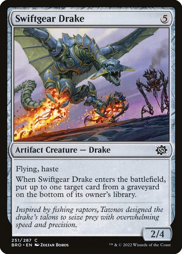 Swiftgear Drake - Magic: The Gathering