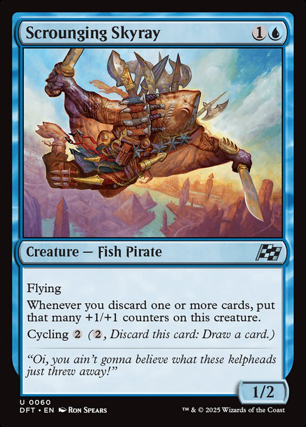 Scrounging Skyray - Magic: The Gathering