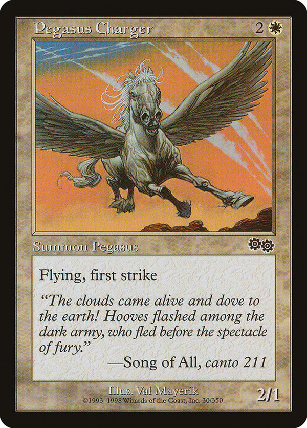 Pegasus Charger - Magic: The Gathering