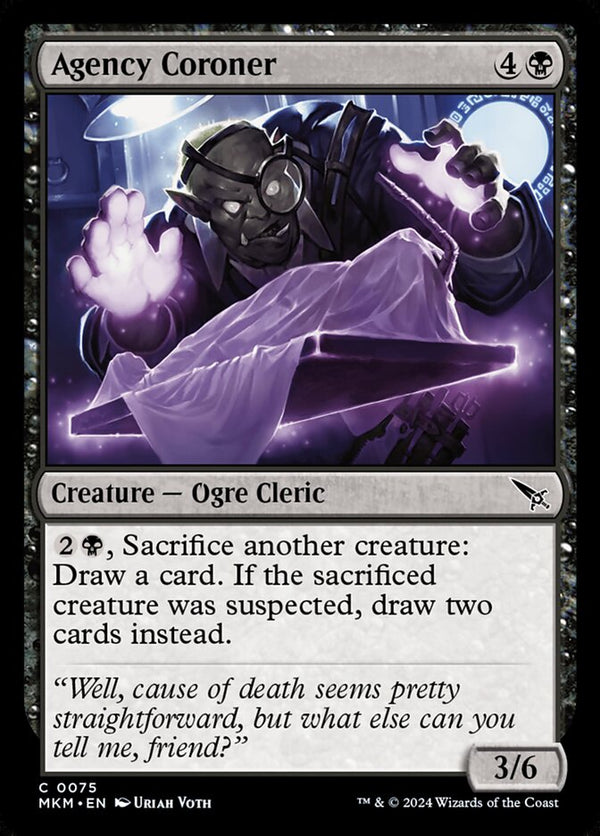 Agency Coroner - Magic: The Gathering