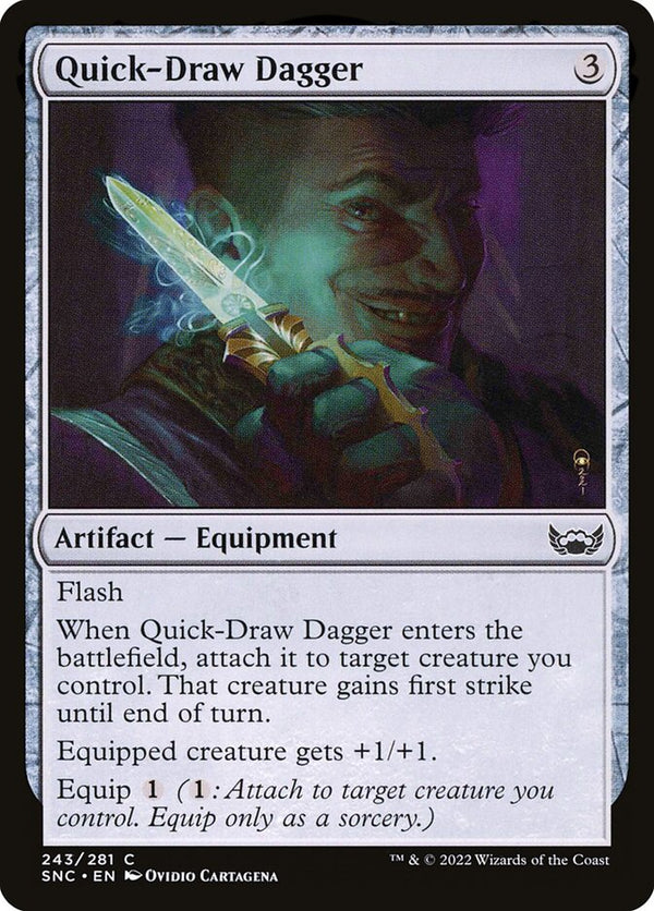 Quick-Draw Dagger - Magic: The Gathering