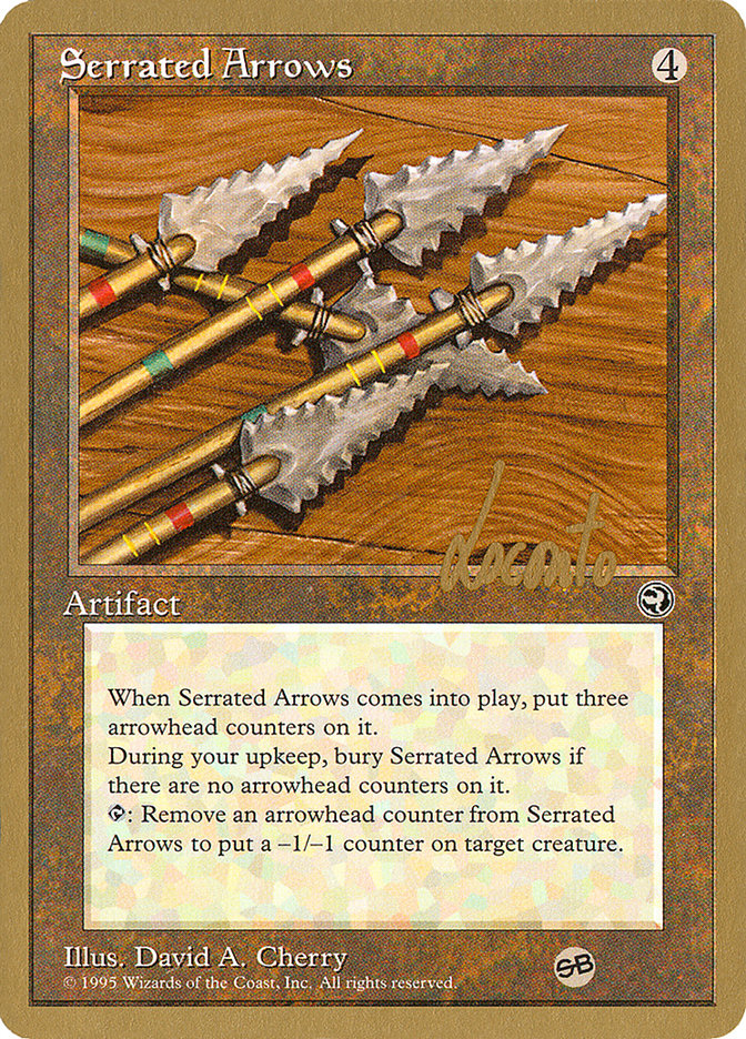 Serrated Arrows - 1996 Michael Loconto (HML) (SB)