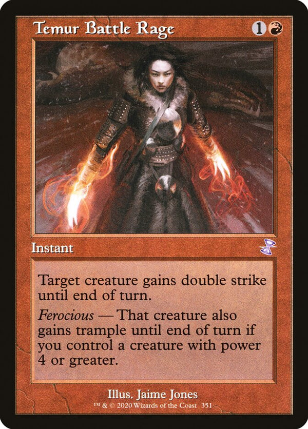 Temur Battle Rage - Magic: The Gathering