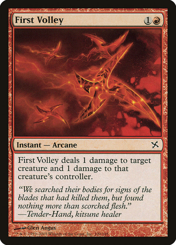 First Volley - Magic: The Gathering
