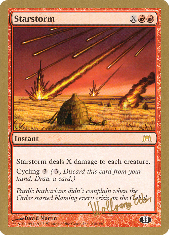 Starstorm - 2003 Wolfgang Eder (ONS) (SB)